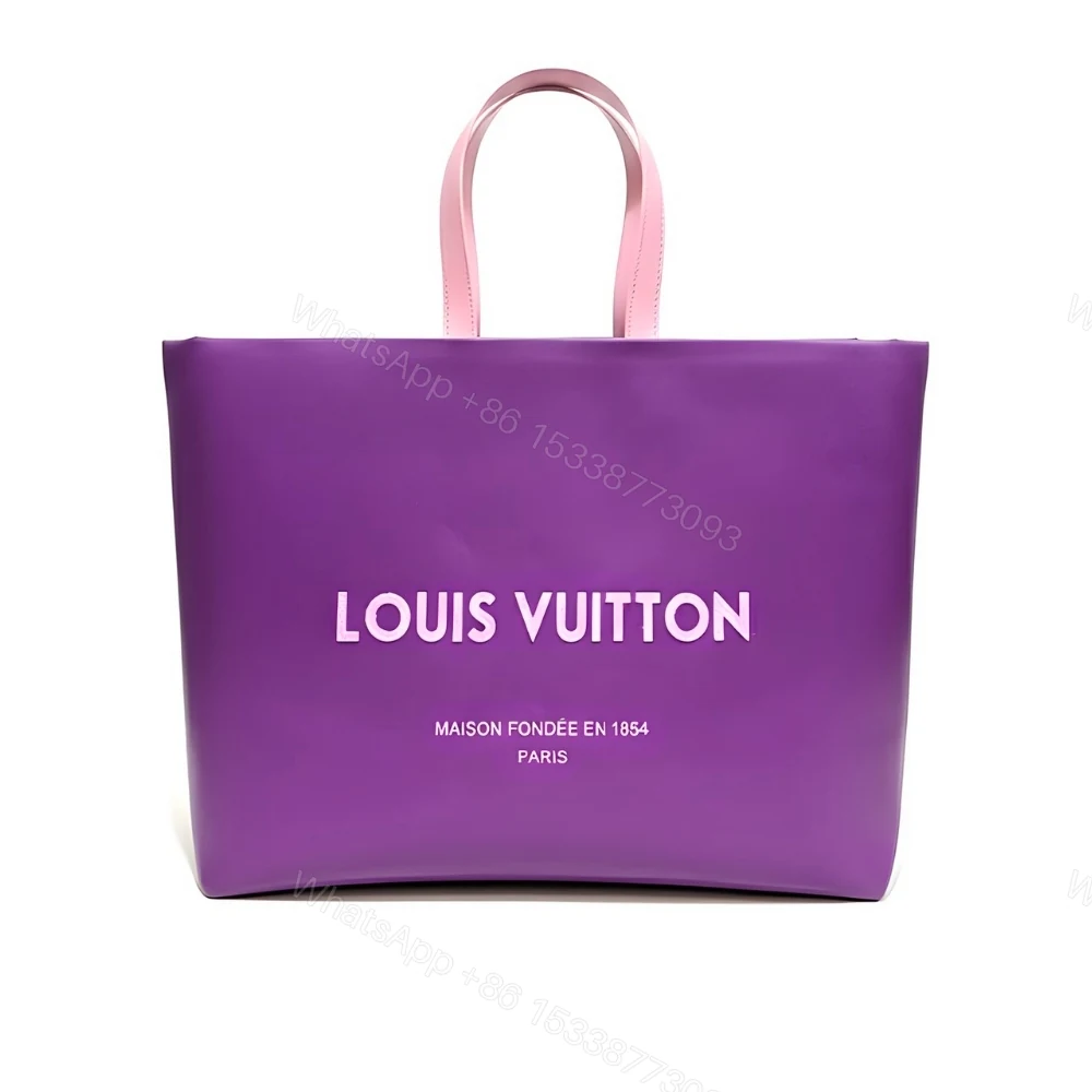 Louis Vuitton MM Shopper Tote Bag Violet 41Cm — view 1