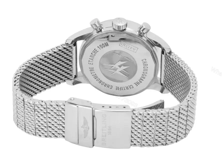 View 3 of Breitling Transocean Chronograph 38 Replica A4131012.BC06.171A – 38 mm Steel