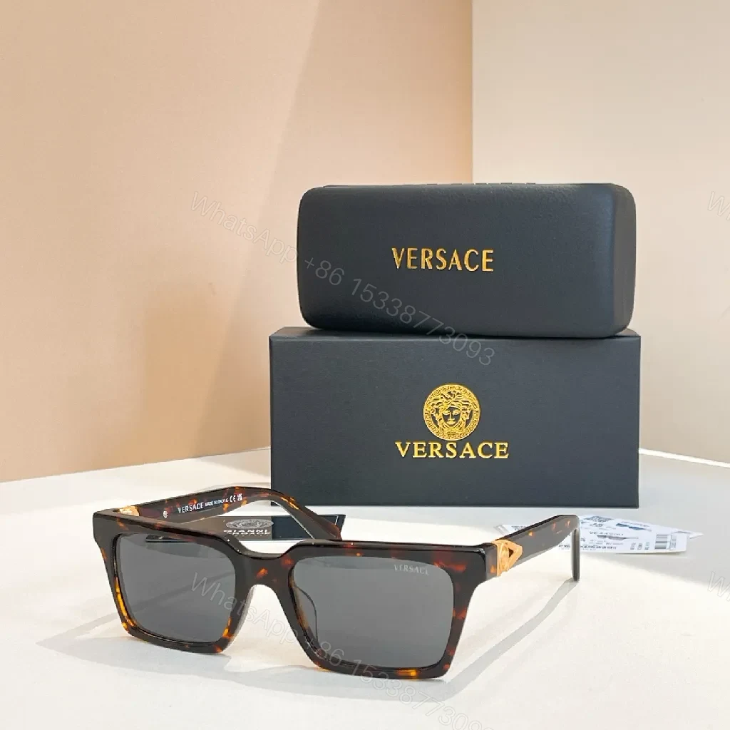 View 5 of White Frame Sunglasses with Gold Accent Detailing - Premium Acetate Sunglasses