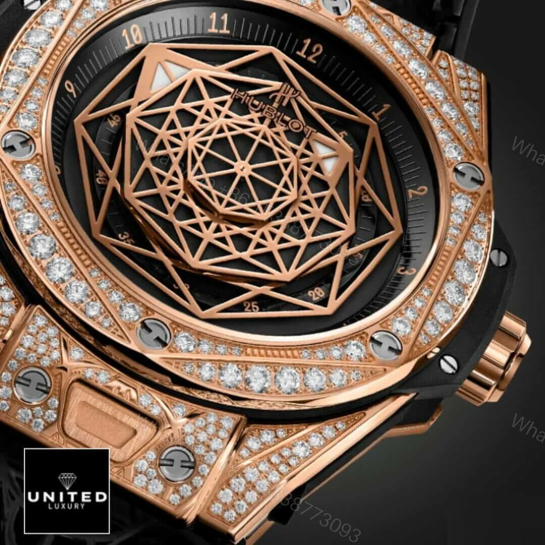 View 9 of Hublot Diamond Watch Replica