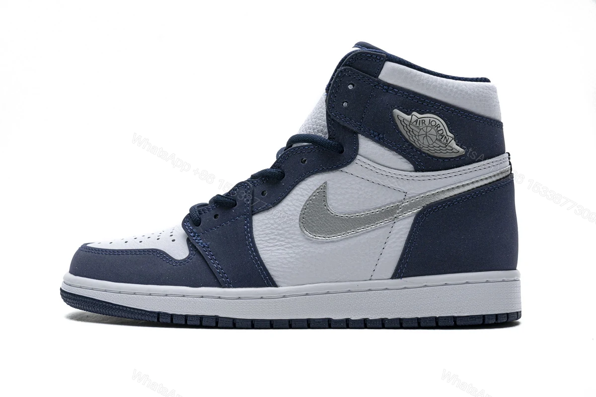 View 13 of Air Jordan 1 Retro High COJP Midnight Navy DC1788-100(TOP quality)