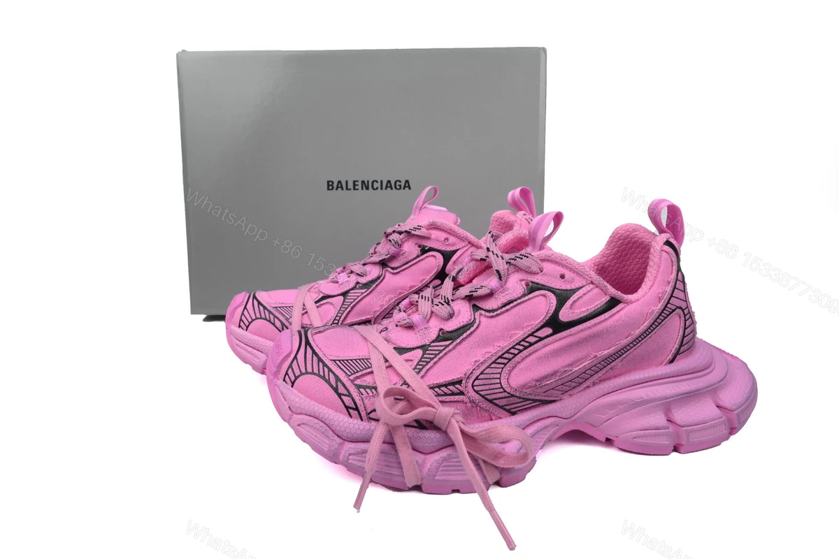 Balenciaga 3XL Luminous Blue Canvas Powder 734731 W3XDC 5000 — view 2