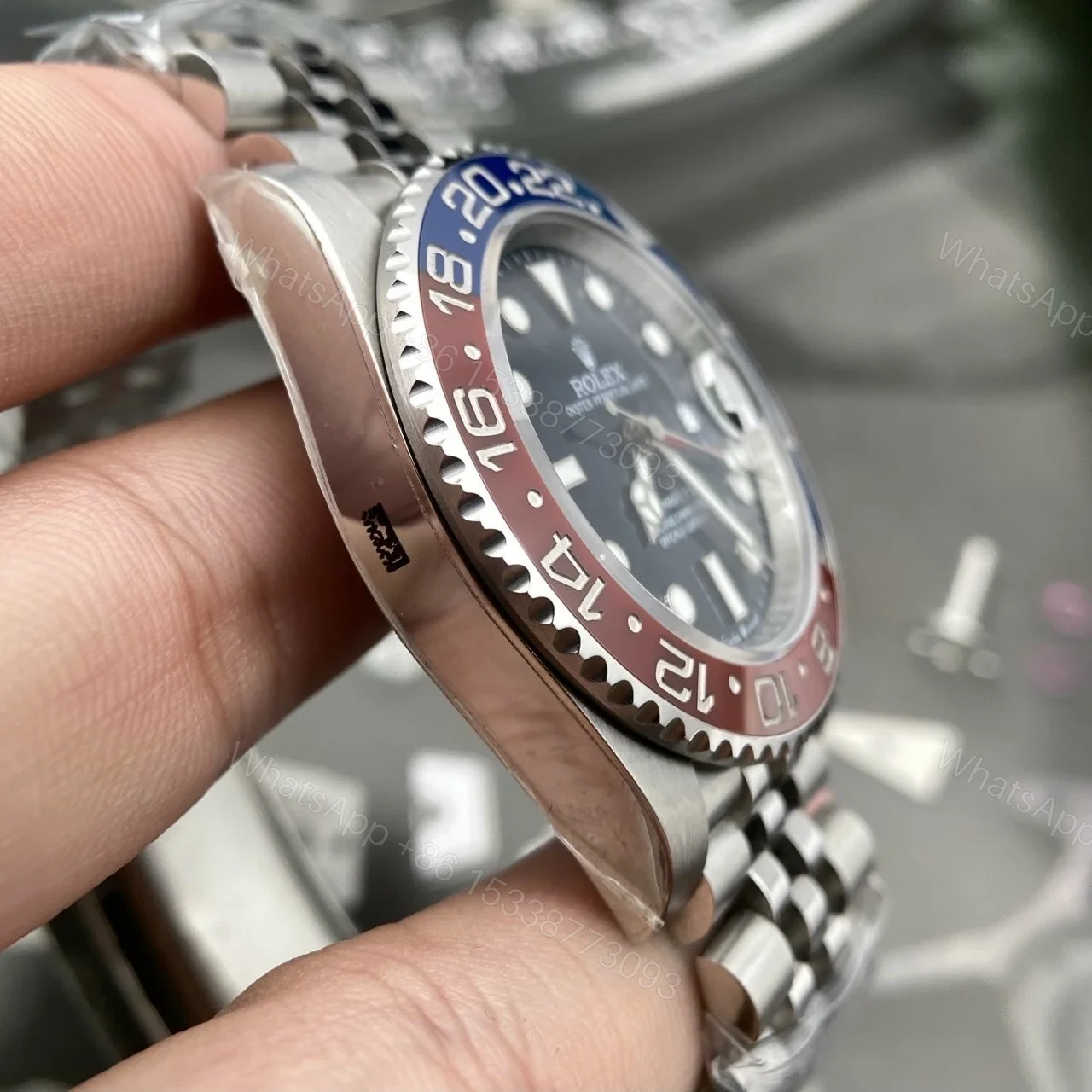 View 5 of Superclone Rolex GMT-Master II 126710BLRO “Pepsi” Jubilee