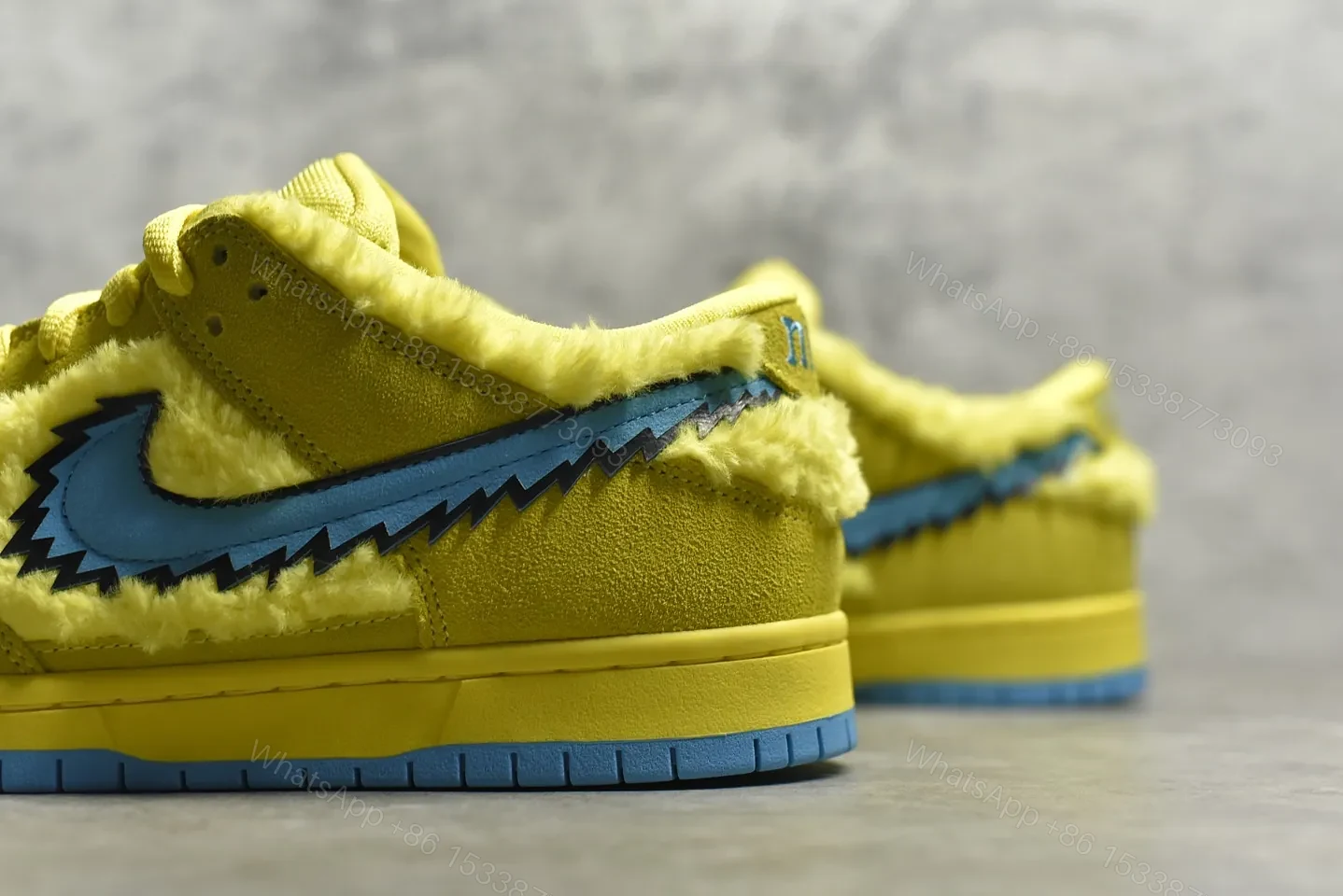 View 3 of Nike SB Dunk Low Grateful Dead Yellow Bears Reps