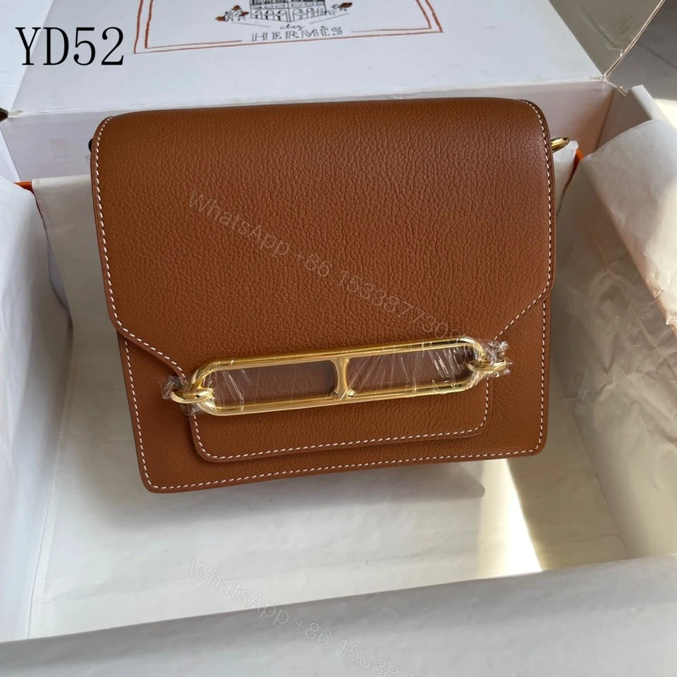 View 3 of H SAC ROULIS BROWN GOLD BUCKLE 19CM