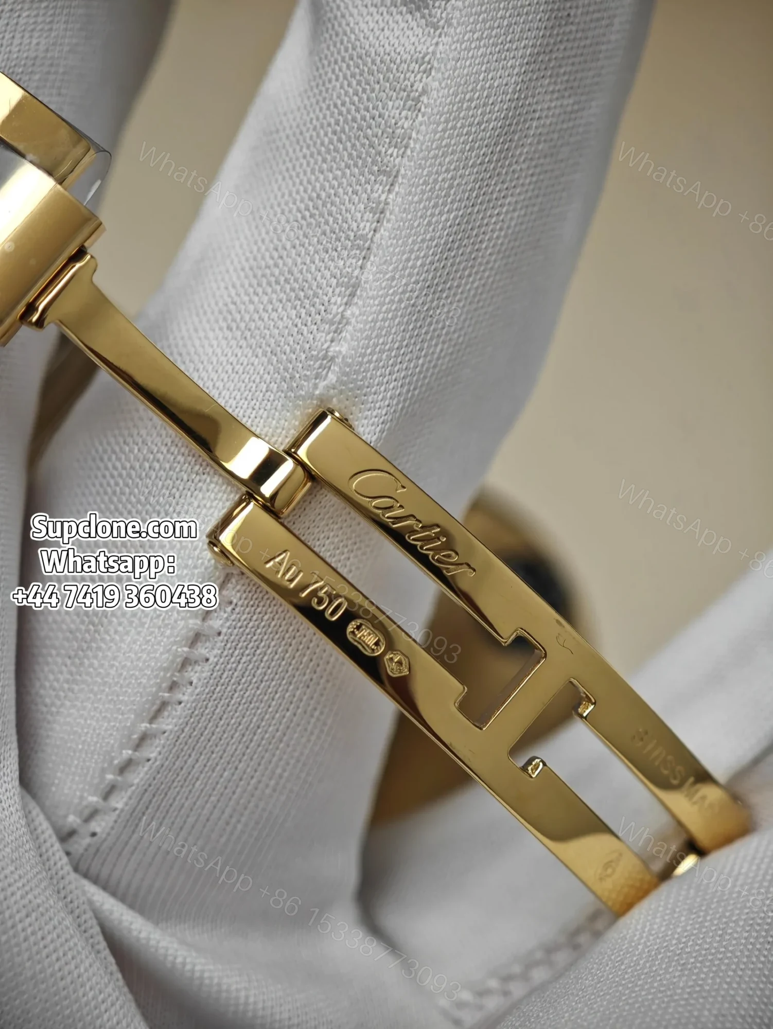 View 14 of Cartier Super Clone Watches 1:1 Ballon Bleu W69001Z2 Gold 28mm Quartz