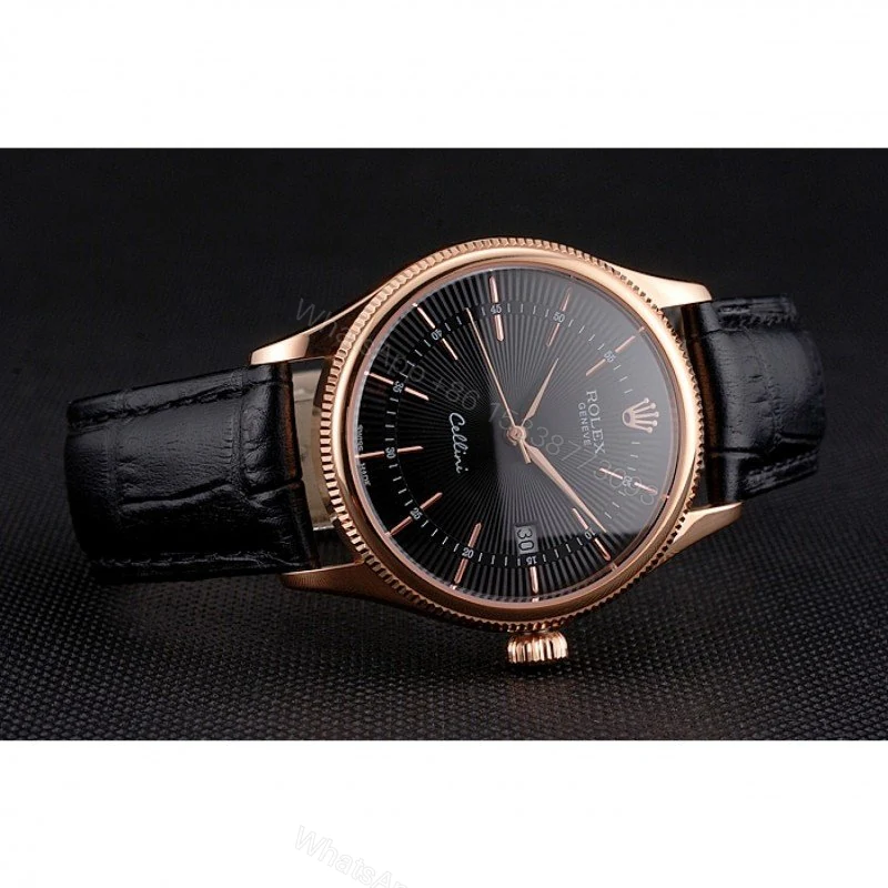 View 4 of Rolex Cellini Black Dial REP016799