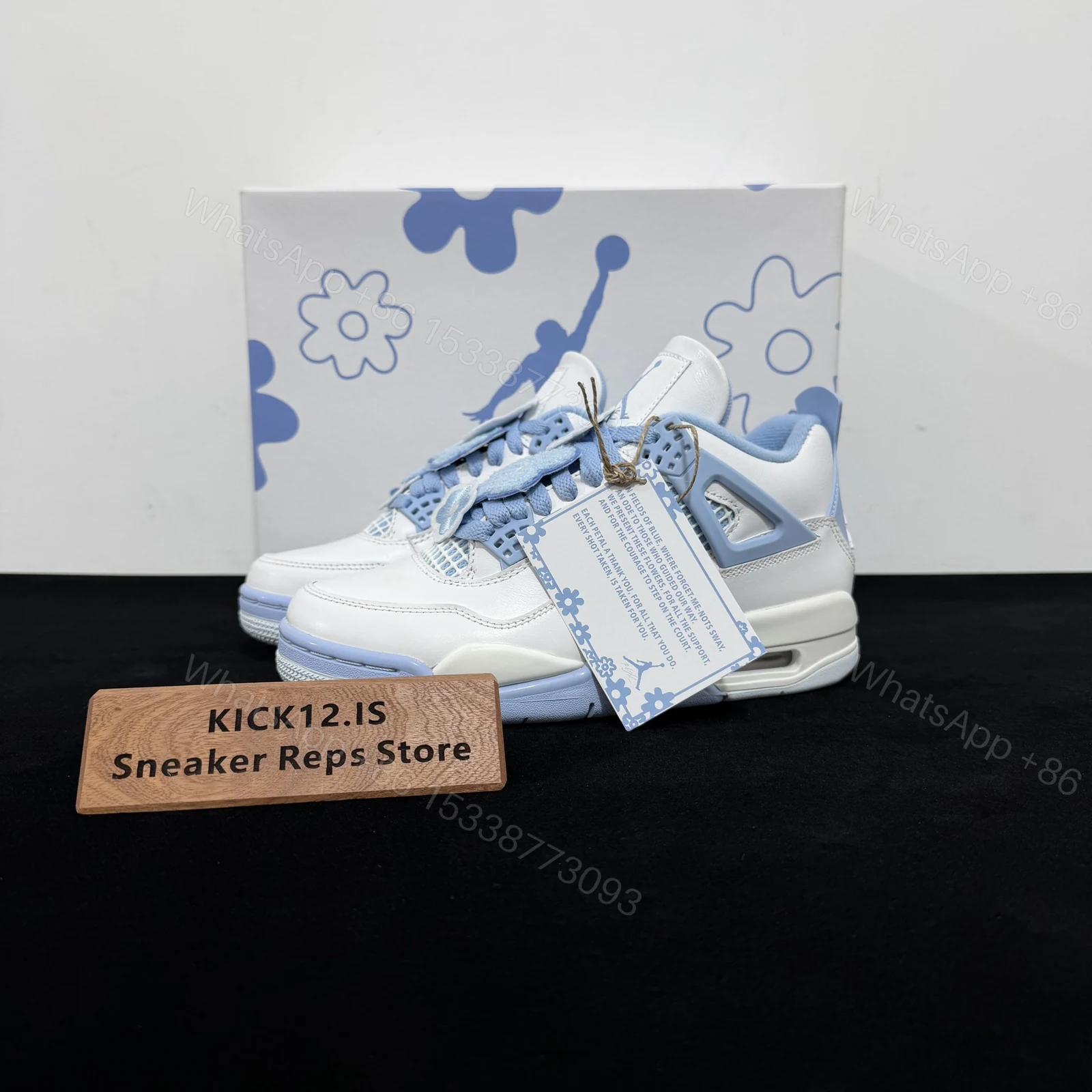 Air Jordan 4 Retro Aluminum Replica — view 1