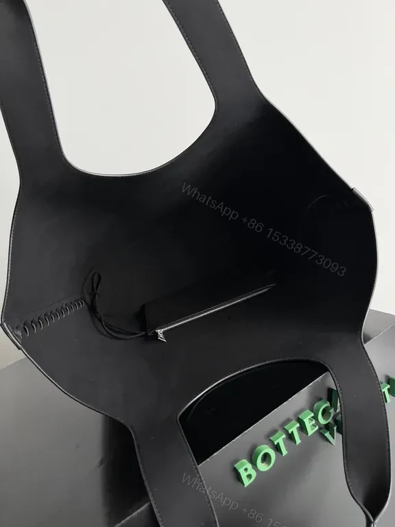 View 9 of Structured Black Leather Tote â€” Everyday Luxury, Practical Poise