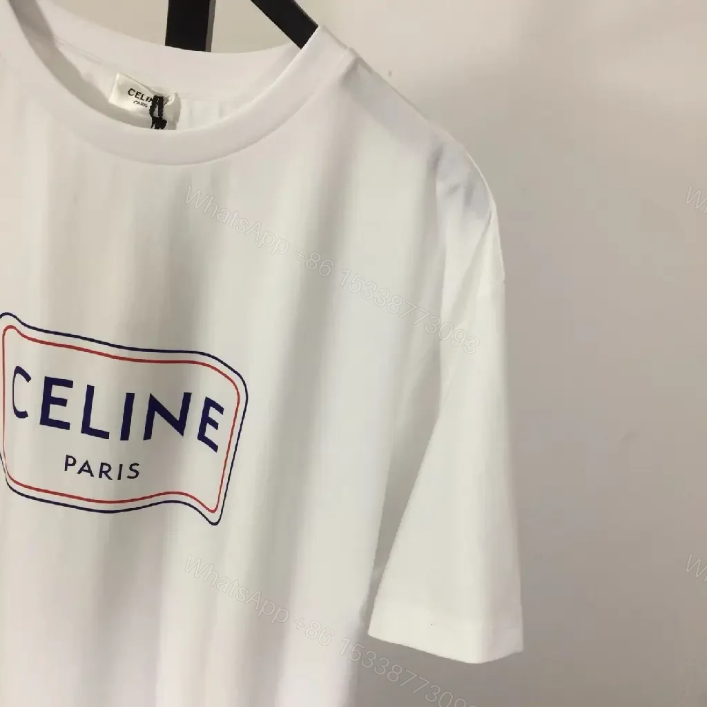 View 4 of White Cotton Logo Tee — Minimalist, Modern, Versatile