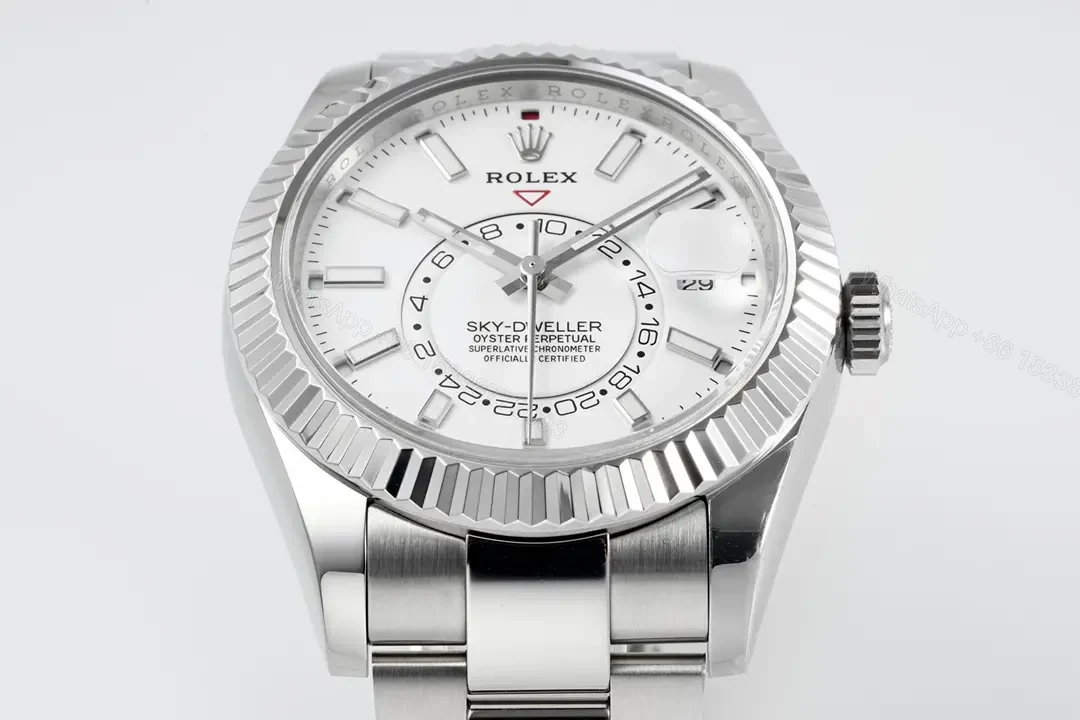 View 4 of Rolex Sky Dweller 326934-0001 42mm White Dial Watch 326934-0001
