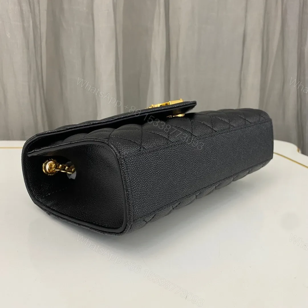 View 5 of Saint Laurent Envelope Bag Small Black