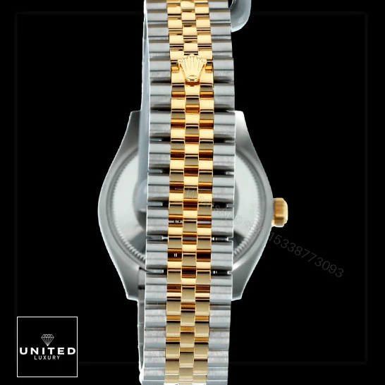 View 8 of Rolex Datejust 278273 Steel And Yellow Gold Silver With Diamond Dial Replica