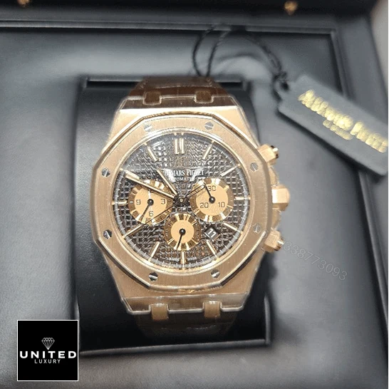 View 6 of Audemars Piguet Royal Oak Chronograph 26331OR.OO.D821CR.01 Replica