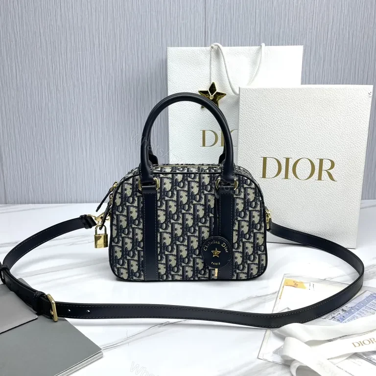 View 6 of Dior Jacquard Mini Bag: Monogram, Structured Style, Crossbody