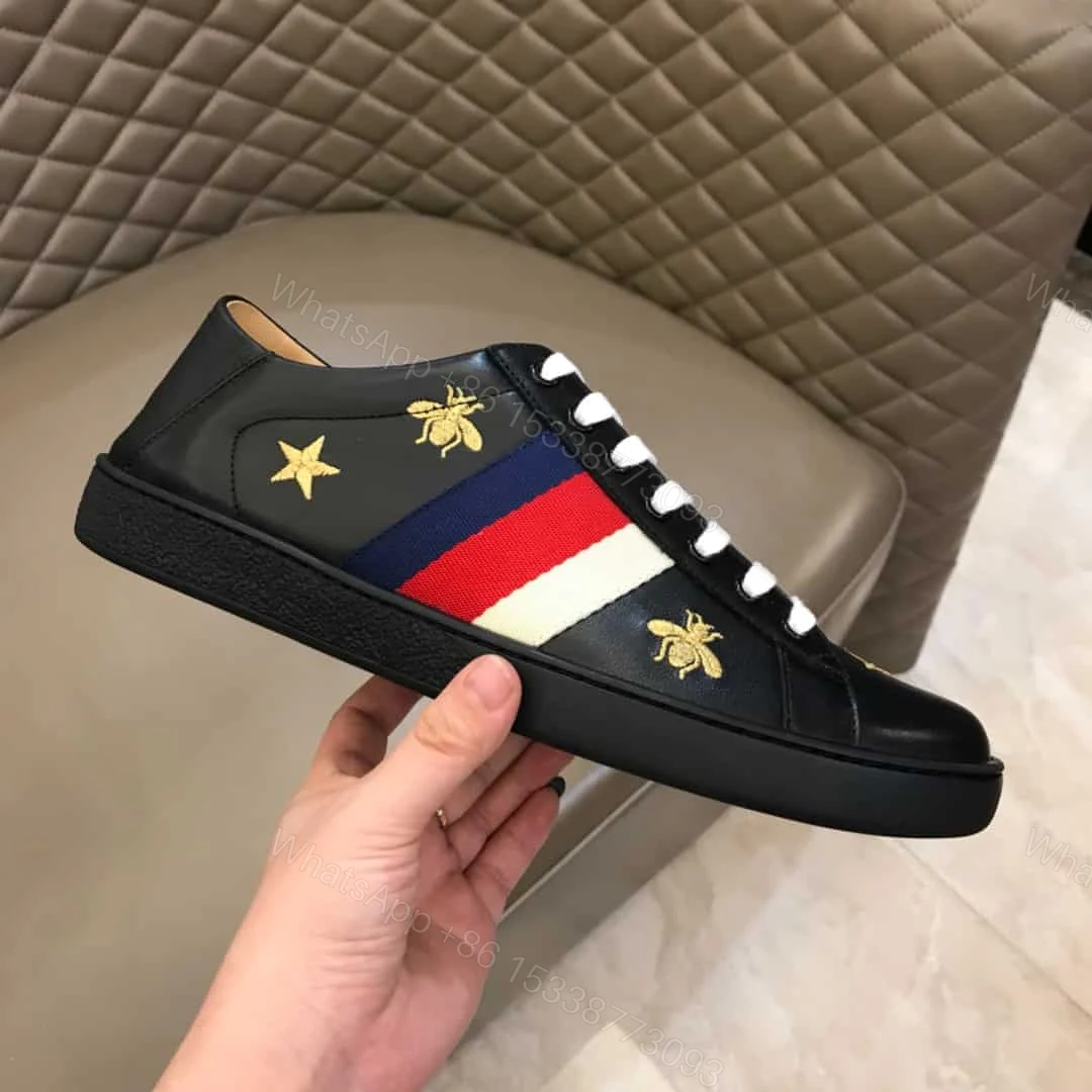 View 2 of GUCCI BLACK BEE STAR WEB RED WHITE BLUE – GC36