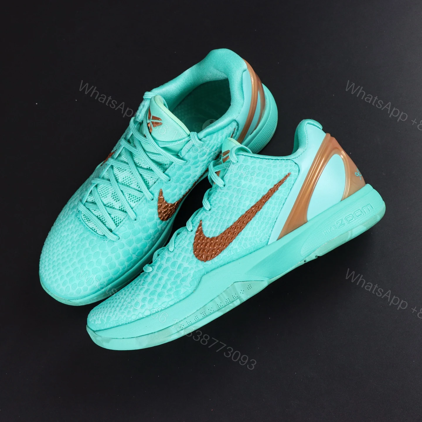 View 7 of Jalen Brunson x Kobe 6 Protro Statue of Liberty PE Reps
