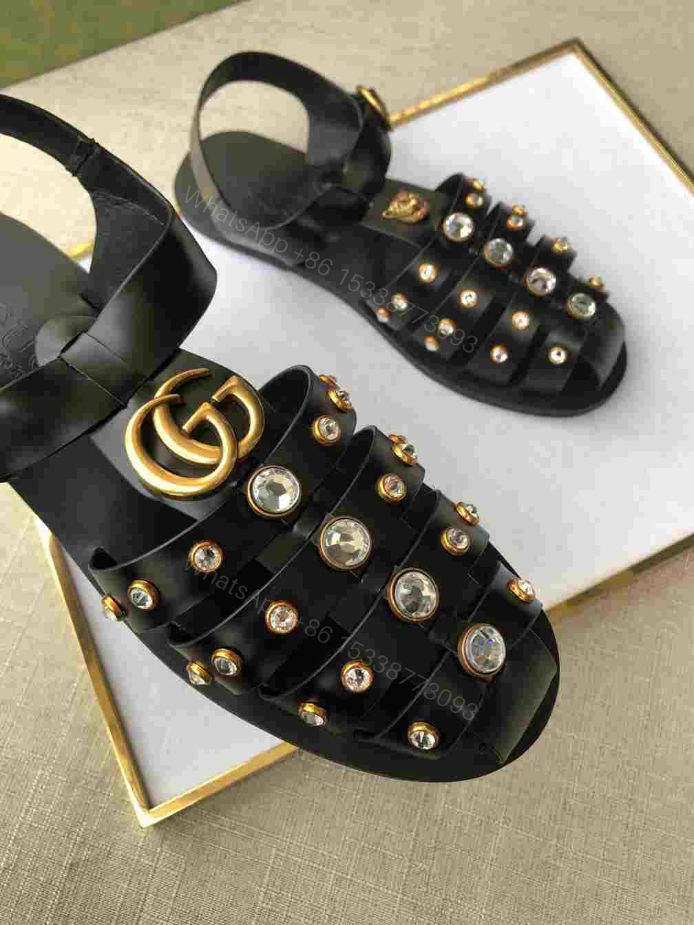 View 8 of GUCCI SANDAL WITH DOUBLE G – SDG002