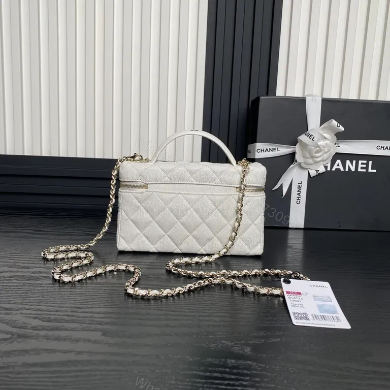 View 4 of Chic Quilted Crossbody Wallet on Chain, Luxe Everyday