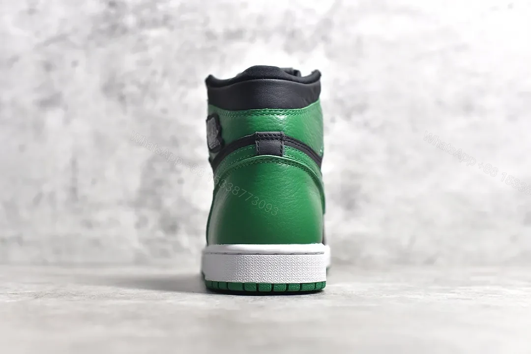 View 5 of Air Jordan 1 Retro High “Pine Green Black ” Replica