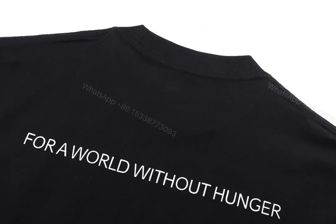 View 10 of Graphic Logo Tee: Black Cotton Streetwear Essential