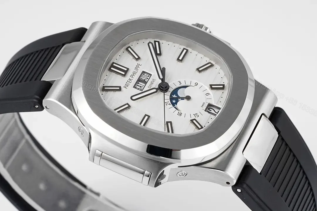 View 4 of Patek Philippe Blue Nautilus Rubber Watch