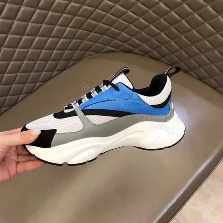 View 7 of B22 SNEAKER TECHNICAL MESH WITH AND CALFSKIN – CD108