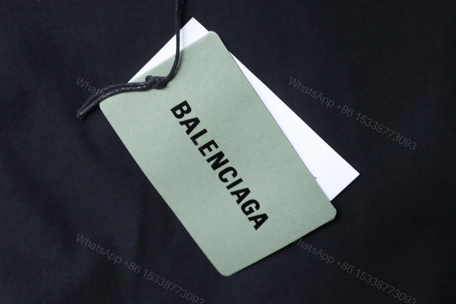 View 7 of Balenciaga Clothes Vintage Washed Short Sleeve T-shirt with Los Angeles Night Cityscape Print
