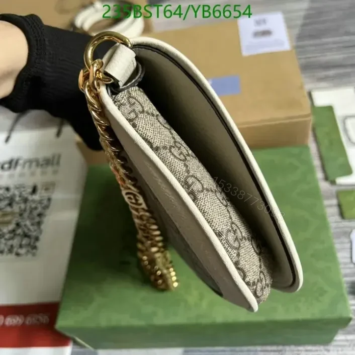 View 7 of Gucci Blondie GG Supreme Replica Crossbody Bag YB66542- Quality 1:1