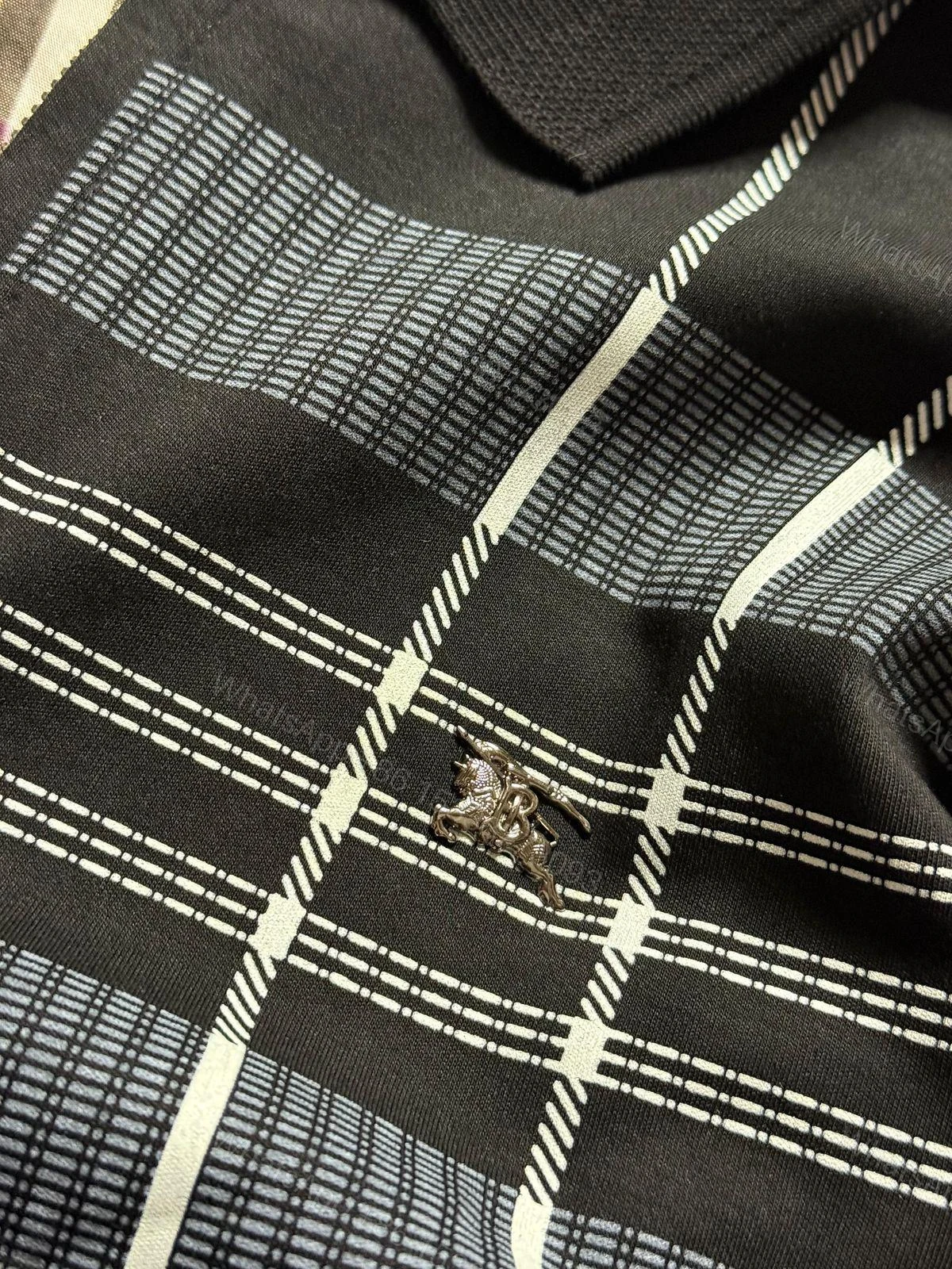 View 6 of FIRST COPY BURBERRY IMPORTED DESIGNER SUMMER COLLAR POLO T-SHIRT