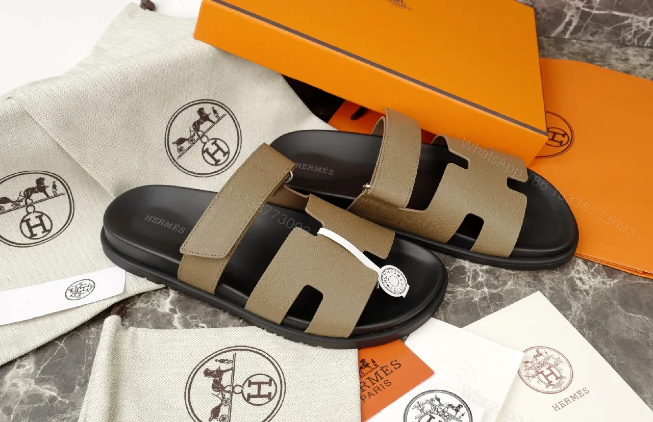 View 3 of Taupe Leather Arch-Stride Sandals: Luxe Everyday Comfort
