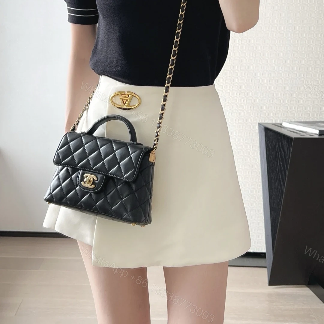 View 23 of 高仿Chanel*25P系列AS5355小羊皮Kelly單肩手提包免檢版