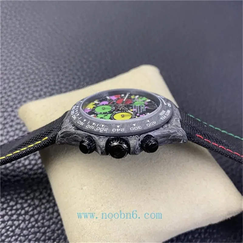 View 5 of Daytona Carbon Fiber Graffiti Watch