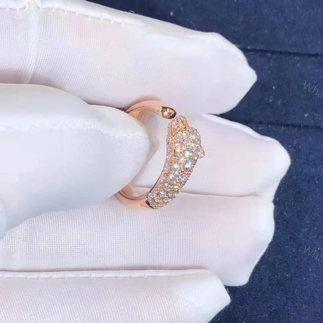 View 2 of Cartier Panthère de Cartier ring diamonds