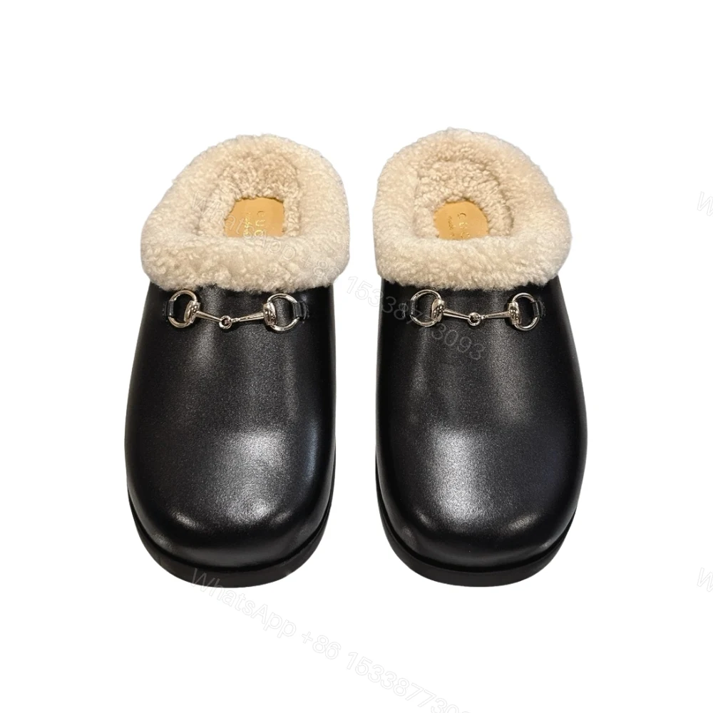 Gucci Women Mule With Horsebit Black Leather — view 1