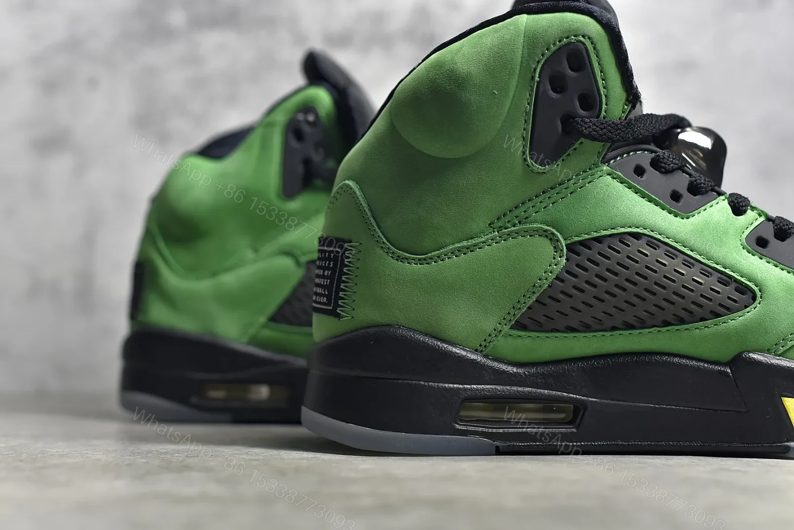 View 5 of AIR JORDAN 5 APPLE GREEN Reps
