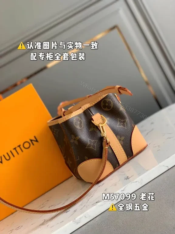 Monogram Heritage Bucket Bag: Timeless Luxury Tote — view 1