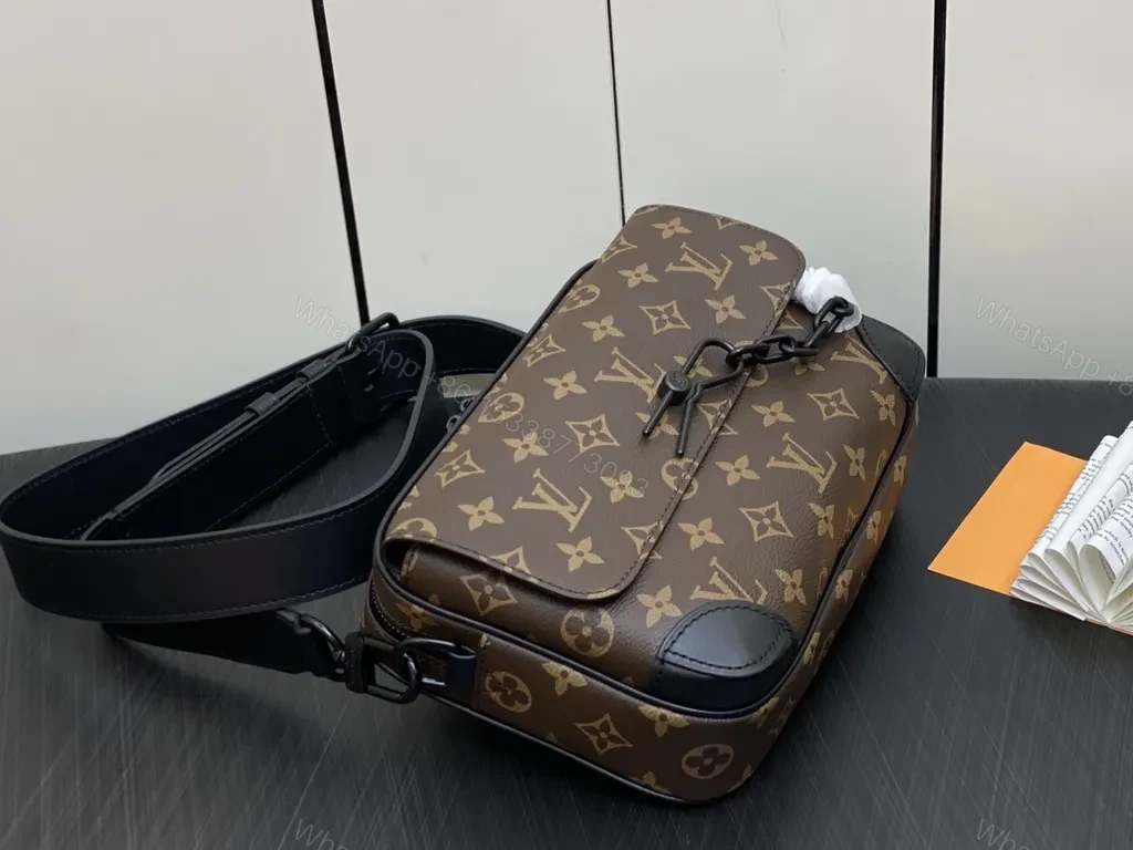View 5 of Monogram Crossbody: Contemporary Compact Luxury Bag
