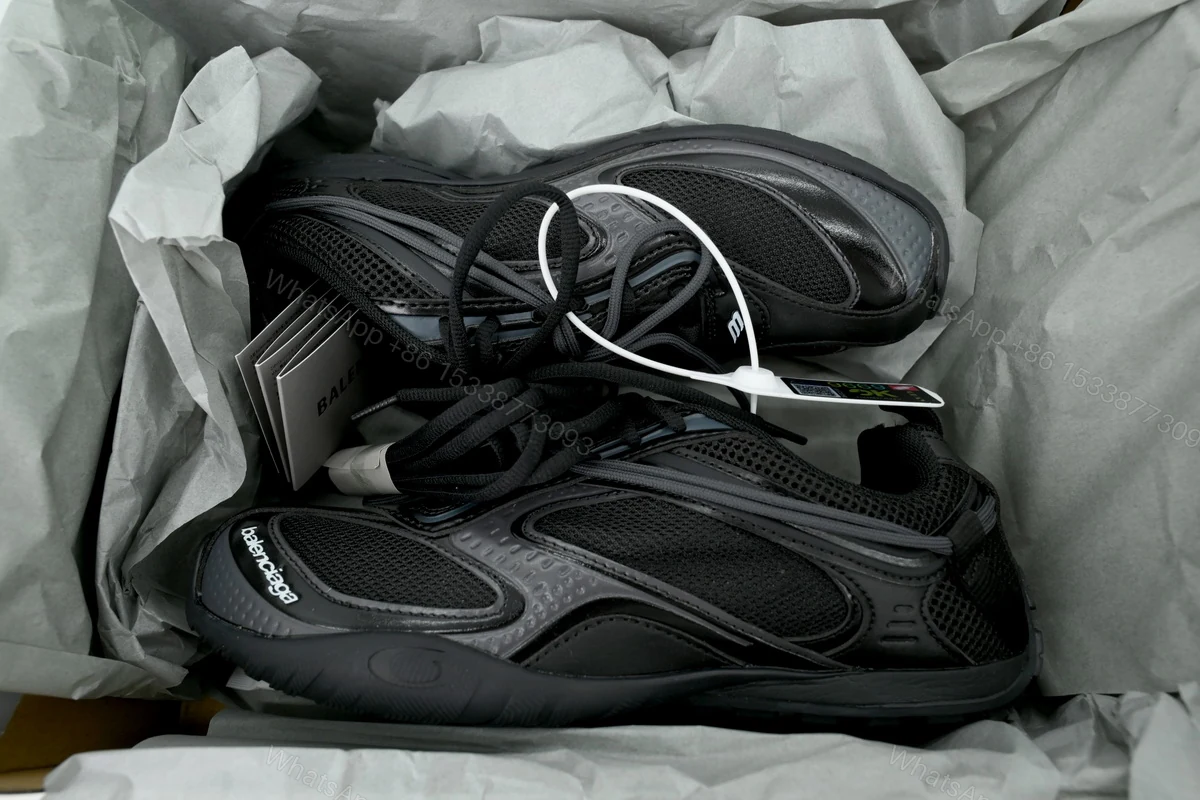 View 8 of Balenciaga Runner Radar 'Black Grey' 865703WSTEO 1011