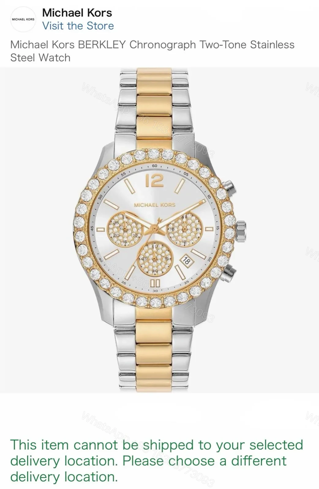 View 3 of Michael Kors MK7415 Berkley