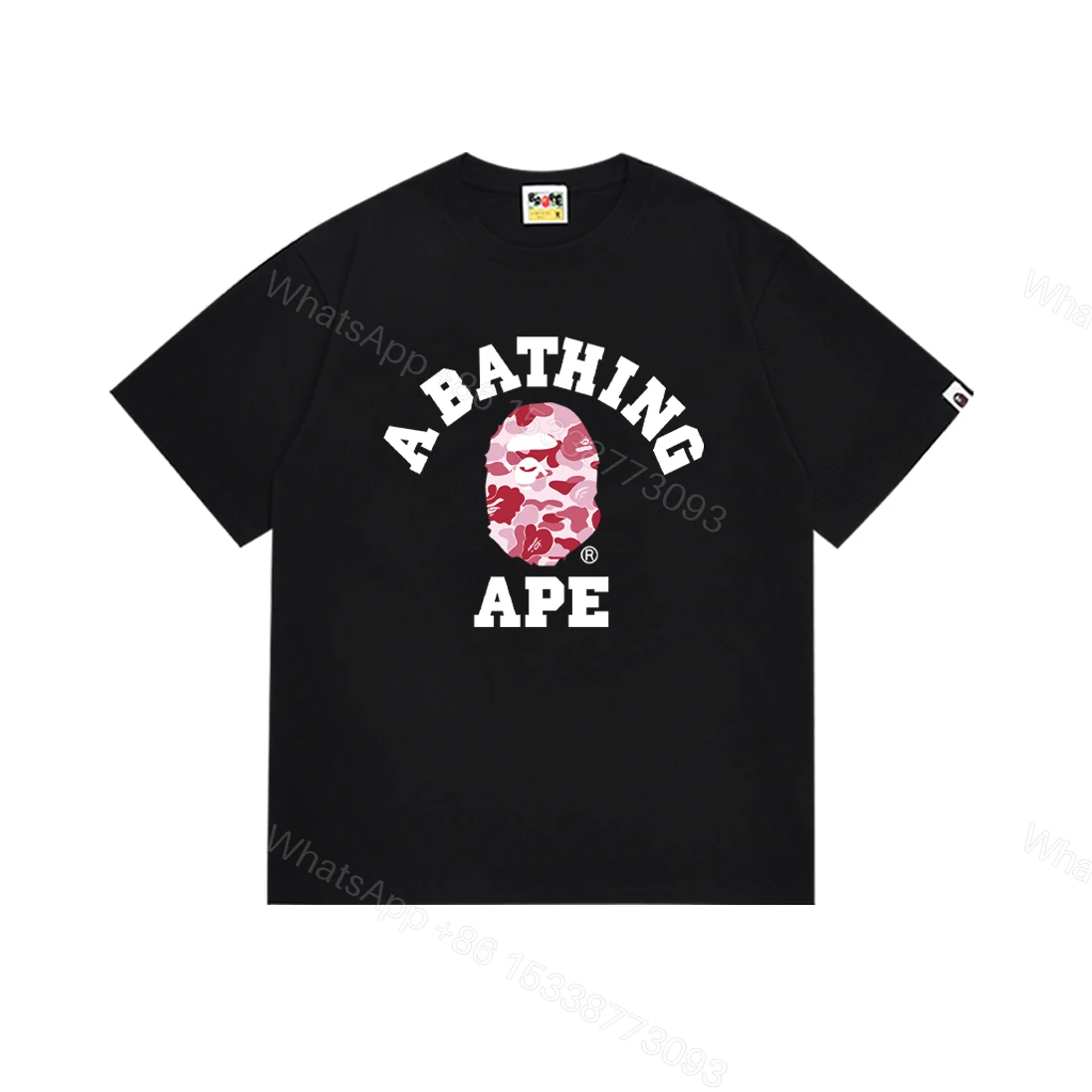 Bape T-Shirt Red print #266 — view 2