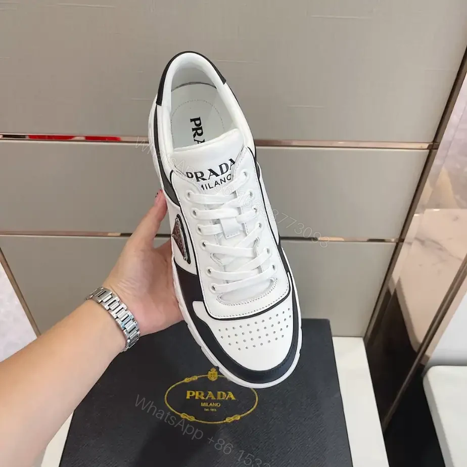 View 6 of PRADA LEATHER SNEAKERS – PRD032