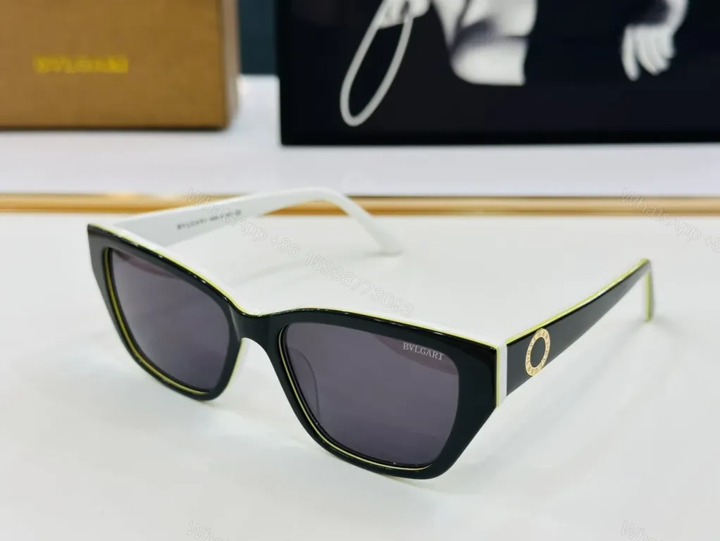 View 3 of Bold Modern Sunglasses: Textured Frame, BVLGARI Edge