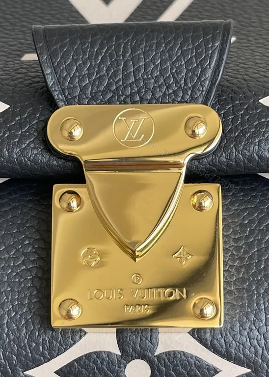 View 5 of Chic Monogram Calfskin Crossbody with Gold Chain