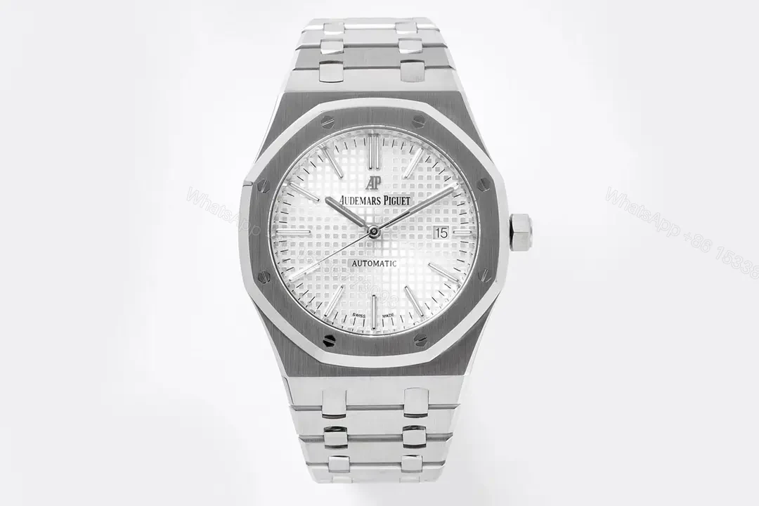 BBR Factory Audemars Piguet Royal Oak 15400V2 ZF Edition – Silver Stainless Steel Automatic Watch with Date — view 1