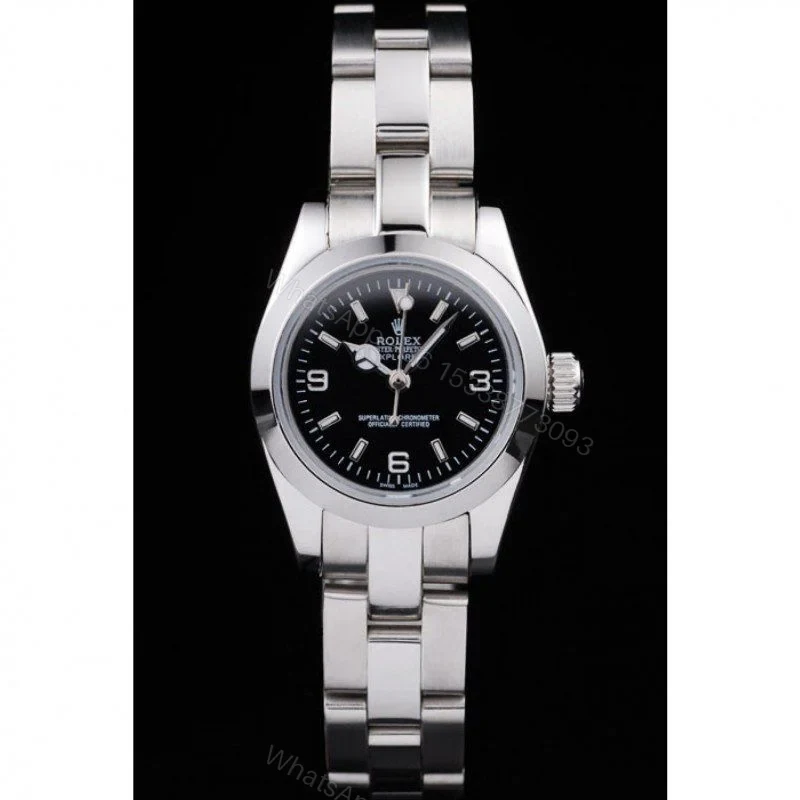View 2 of Replica Rolex Explorer Black Dial 98089