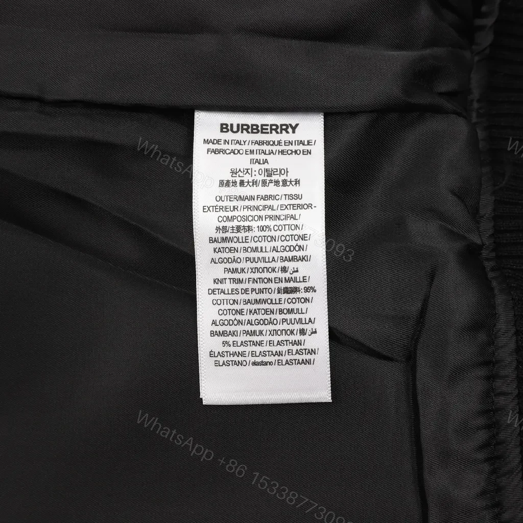 View 3 of Black & Ivory Varsity Jacket - Knit Outerwear, Contrast Sleeve, Signature Trim