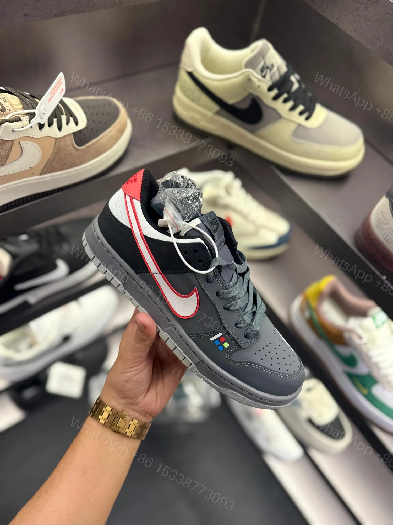 View 6 of FIRST COPY NIKE SB DUNK SUPREME GREY FOR MEN
