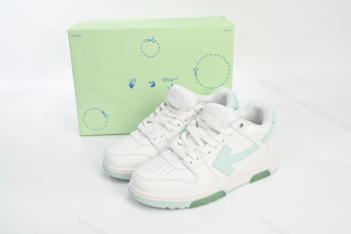 OFF-WHITE Out Of White Light Green OMIA89C 99LEA004 0151 — view 2