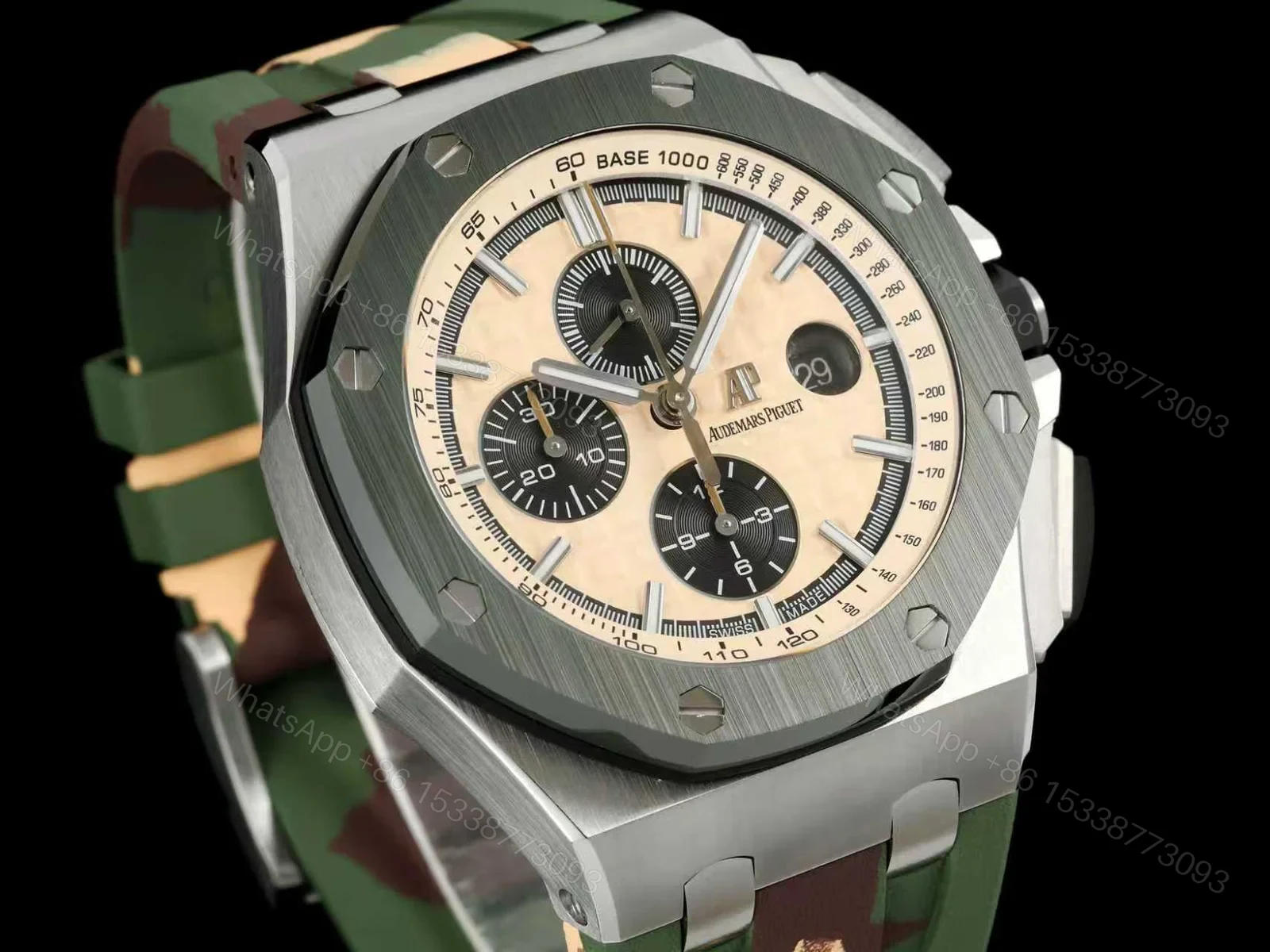 View 2 of APJ Royal Oak Offshore 26400 Ceramic Chronograph Mechanical Watch APJ-ROO-26400-CERAMIC-CHRONO